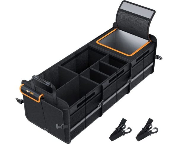 Heytrip Large Trunk Organizer With Built-in Leakproof Cooler Bag